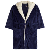 Fleece Hooded Robe - Denny's
