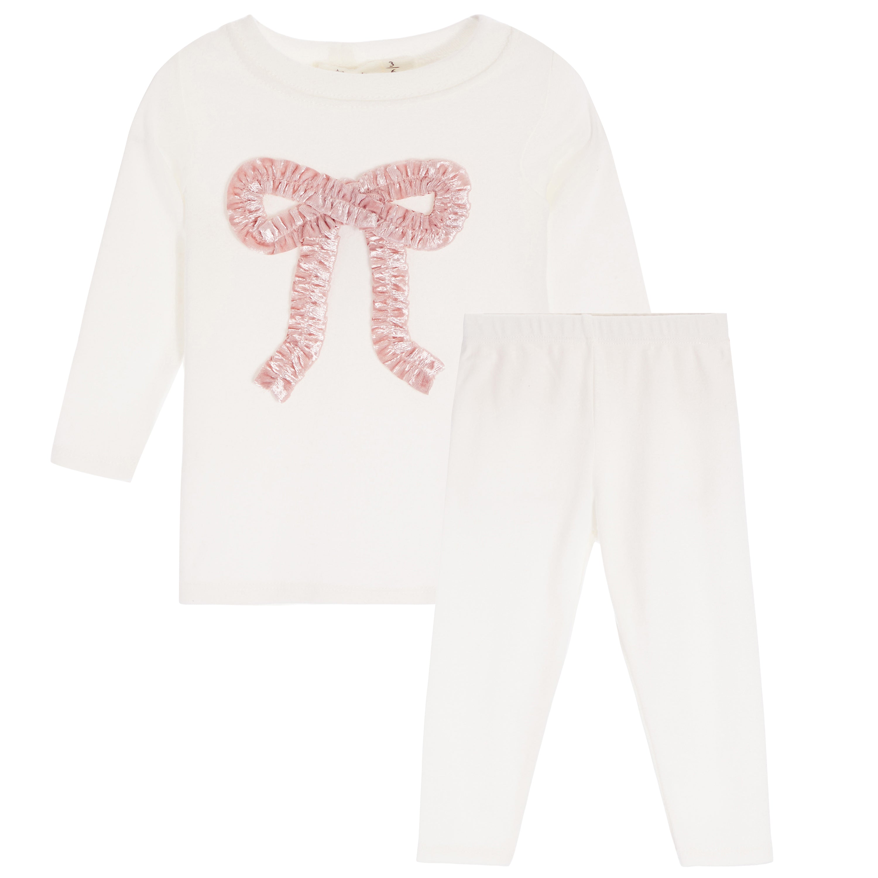 2pc Velvet Bow Set - Denny's