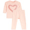 2pc Ruffle Velvet Heart - Denny's