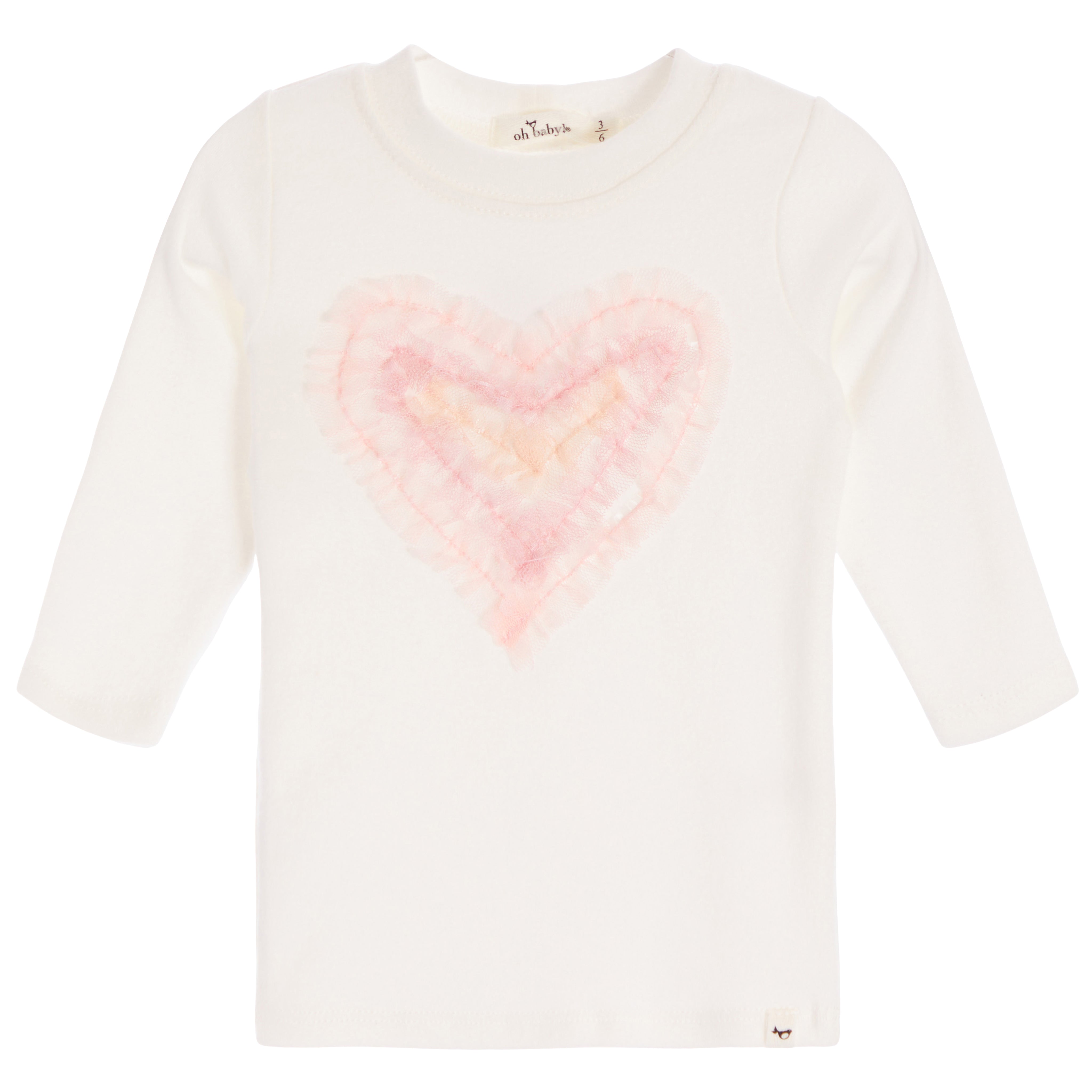2pc Ruffle Heart Mesh Set - Denny's