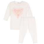 2pc Ruffle Heart Mesh Set - Denny's