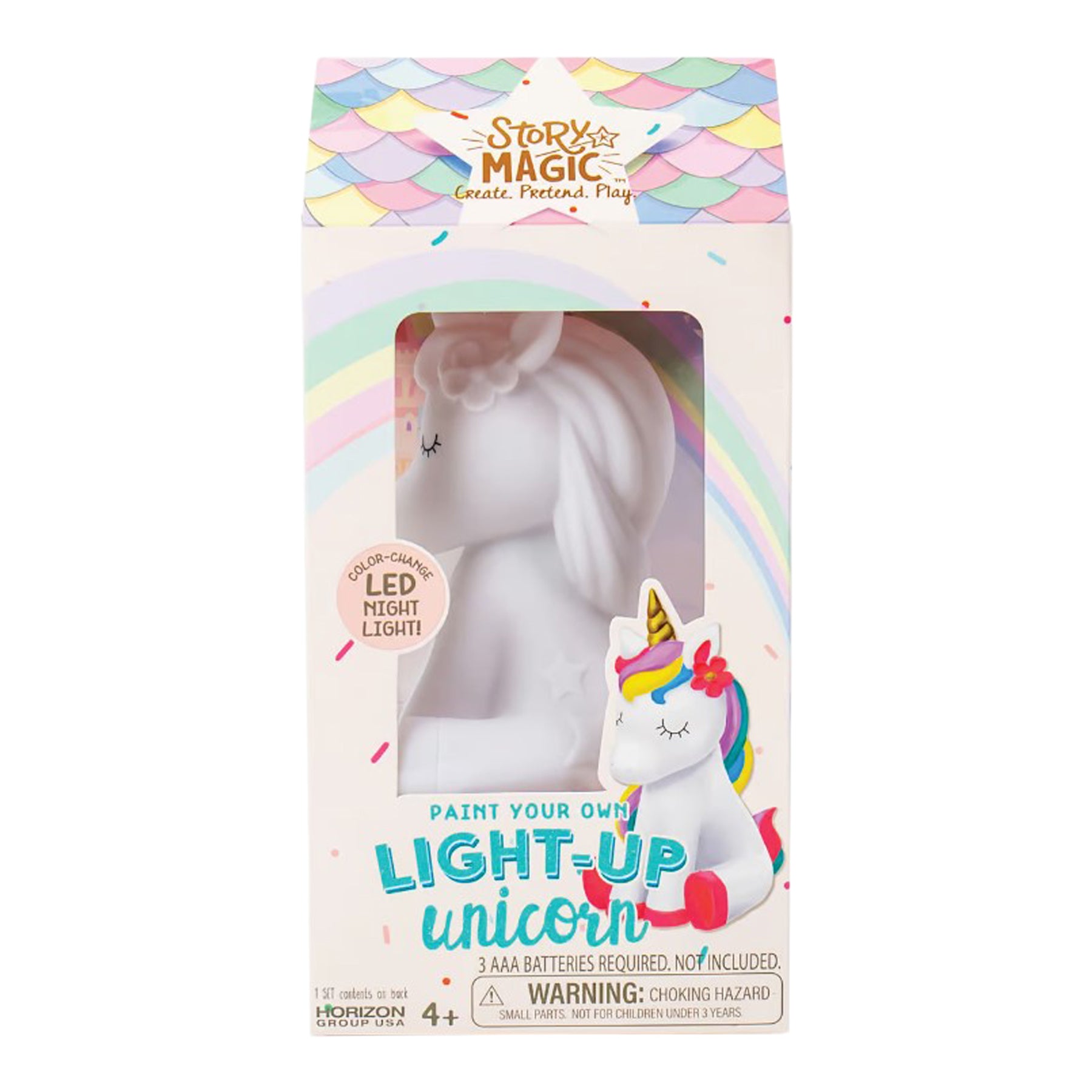 DIY Paint Your Own Light Up Unicorn - Denny's