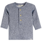 2pc Honeycomb Henley Set