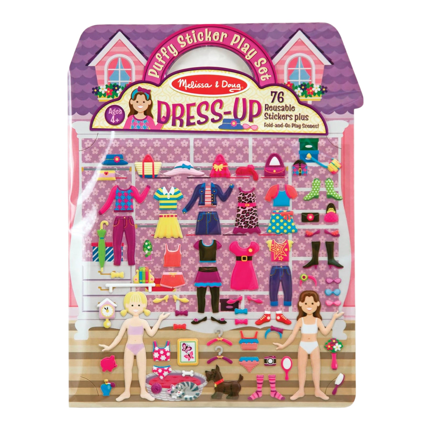 Puffy Stickers Play Set: Dress Up - Denny's