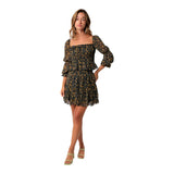 Long Sleeve Floral Top - Denny's