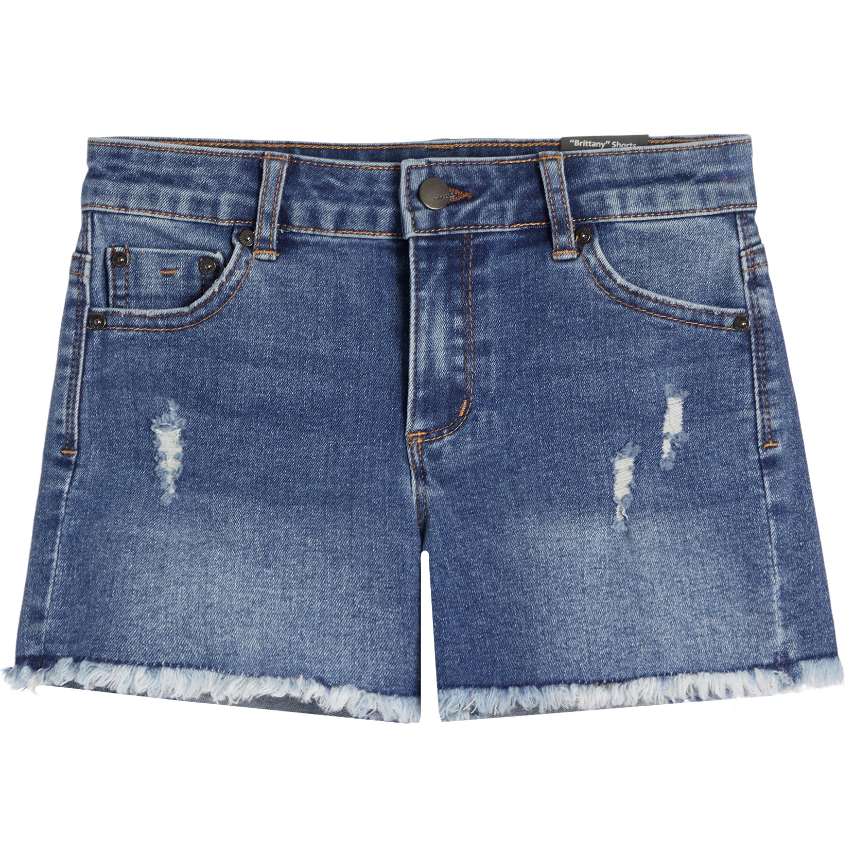 Brittany 5 Pocket Fray Short - Denny's