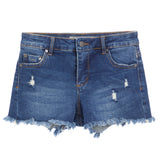 5 Pocket Brittany Fray Short - Denny's