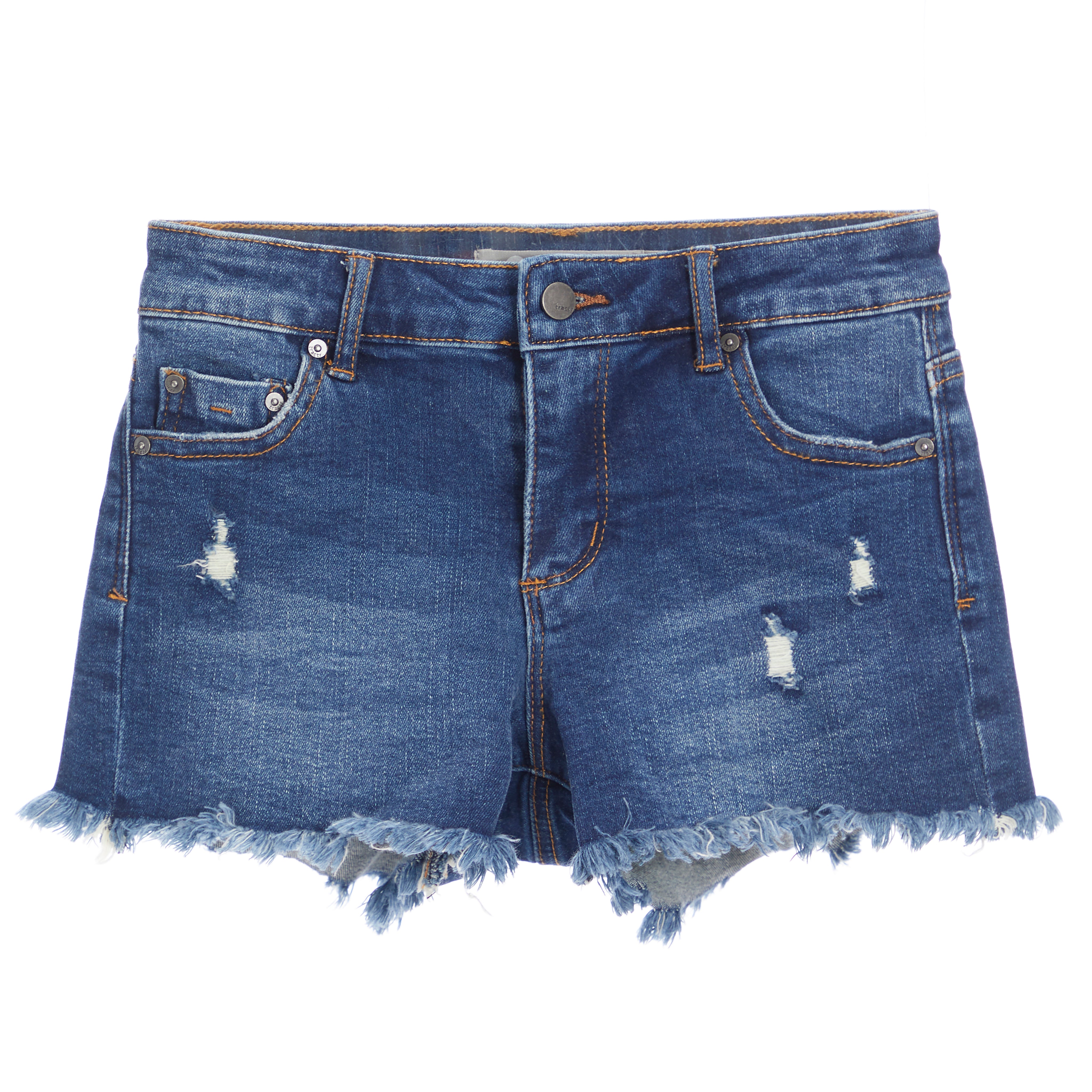 5 Pocket Brittany Fray Short - Denny's