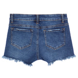 5 Pocket Brittany Fray Short - Denny's