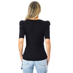 Nancy Puff Sweater Tee - Denny's