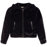 Ultra Soft Fur Zip Hoodie - Denny's
