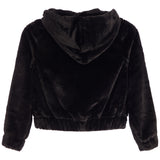 Ultra Soft Fur Zip Hoodie - Denny's