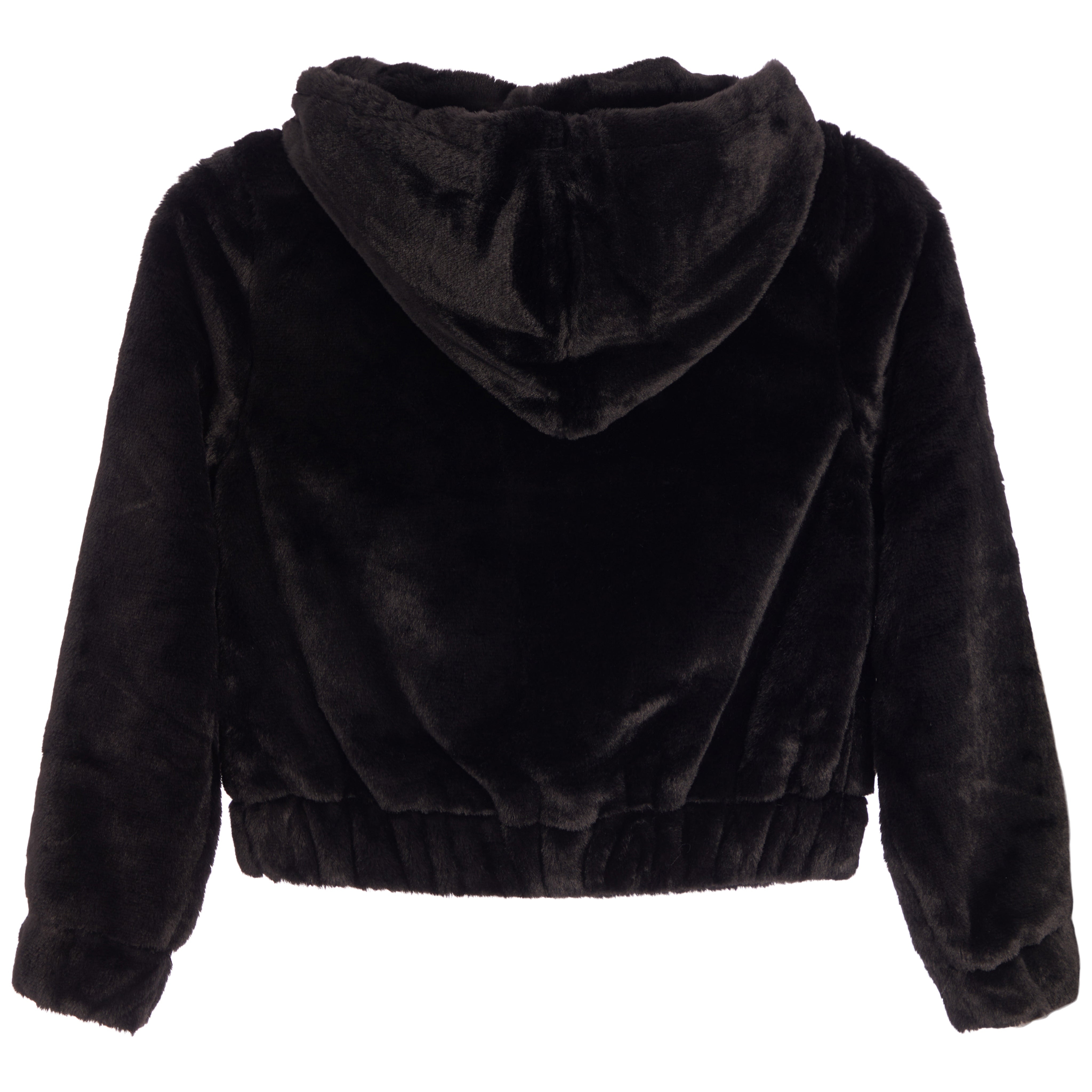 Ultra Soft Fur Zip Hoodie - Denny's