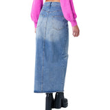 Dixie Denim Maxi Skirt - Denny's