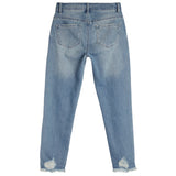 High Rise Distressed Weekender - Denny's