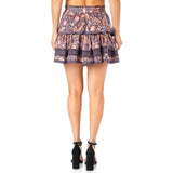 Floral Mini Skirt - Denny's