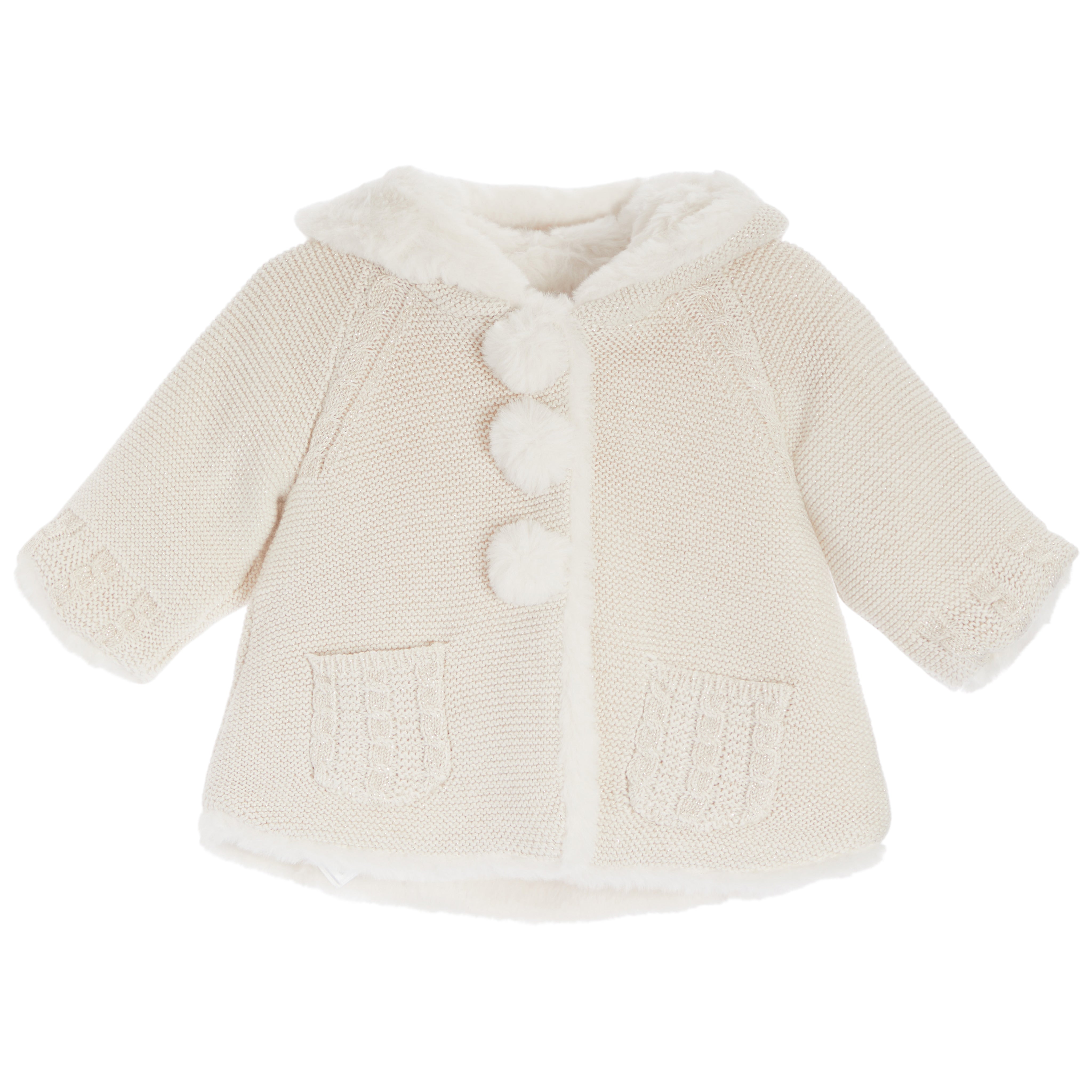 Pom Pom Knit Jacket - Denny's