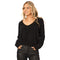 Solid Vneck Sweater - Denny's