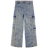 Cargo Wide Leg Jean - Denny's