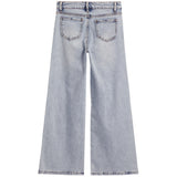 Destructed Wide Leg Jean