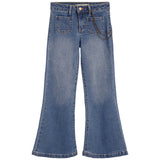 High Rise Patch Pocket Flare - Denny's