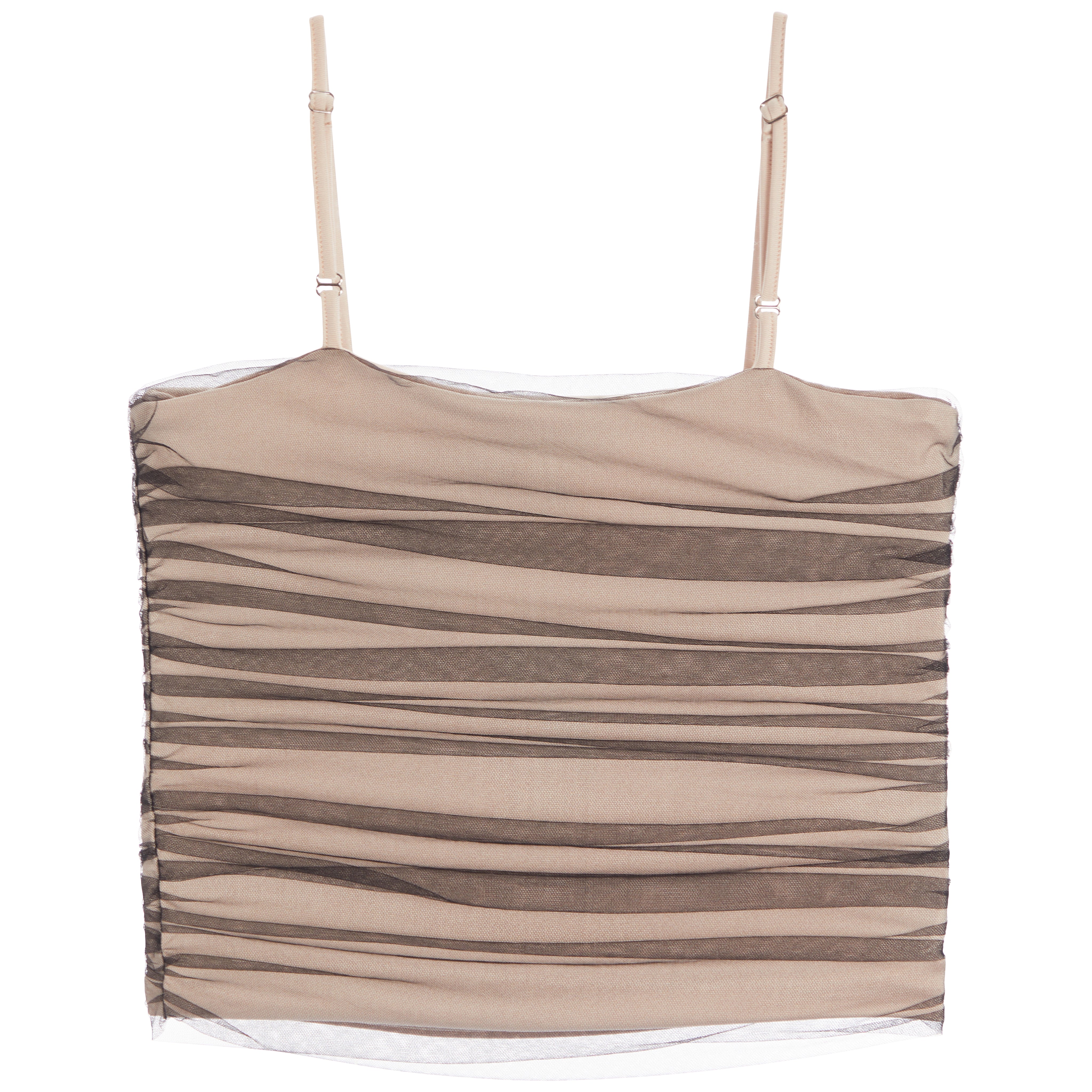 Two Tone Sheer Tank - Denny's
