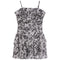 Floral Strapless Print Dress - Denny's
