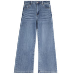 Bow Embroidiery Wide Leg Jean - Denny's