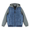 Textured Hooded Jacket - Denny's