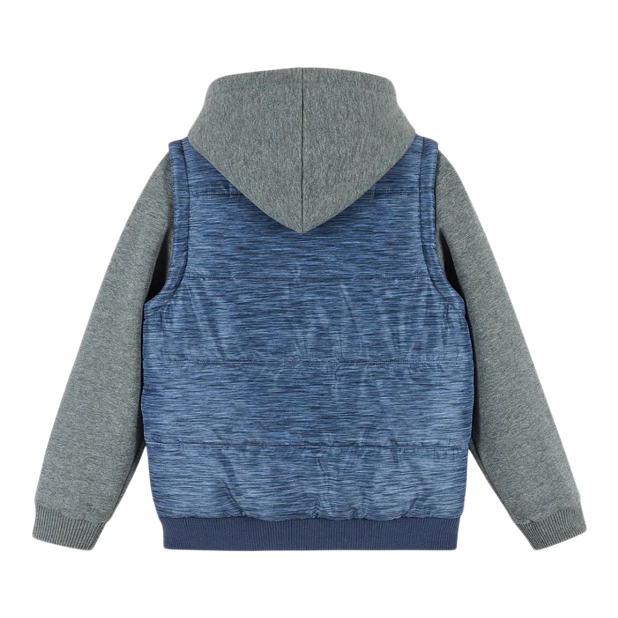 Textured Hooded Jacket - Denny's