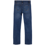 High Rise Fray Hem Bootcut Jean - Denny's