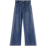 Reverse Double Side Wide Leg Jean - Denny's