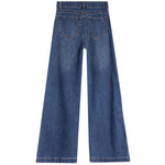 Reverse Double Side Wide Leg Jean - Denny's