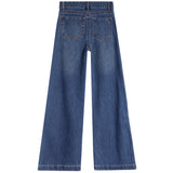 Reverse Double Side Wide Leg Jean - Denny's