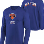 Knicks NK Drifit Long Sleeve Pregame Top - Denny's