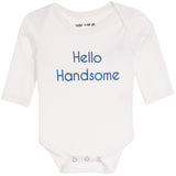 2pc Hello Handsome Onesie Set