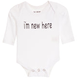 2pc I`m New Here  Onesie Set