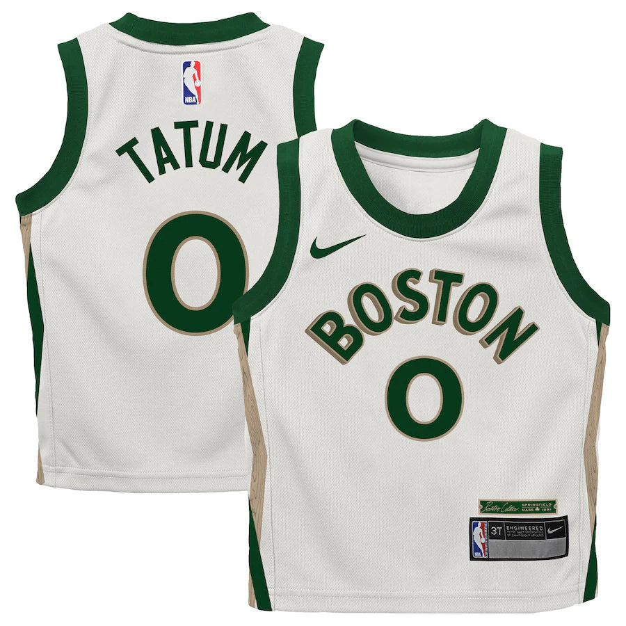 Tatum Celtics City Edition Replica Jersey Denny s