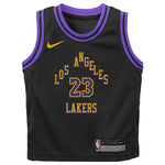 James Lakers Toddler City Edition Replica Jersey - Denny's