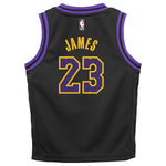James Lakers Toddler City Edition Replica Jersey - Denny's