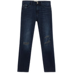 Brady Deep Wave Distressed Jean - Denny's