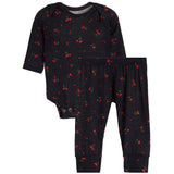 2pc Cherry Onesie Set - Denny's