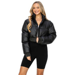 Crop Quilted Puffer Jacket - Denny's