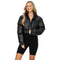 Crop Quilted Puffer Jacket - Denny's