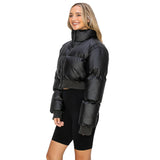 Crop Quilted Puffer Jacket - Denny's