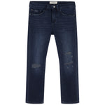 Brady Deep Wave Distressed Jean - Denny's