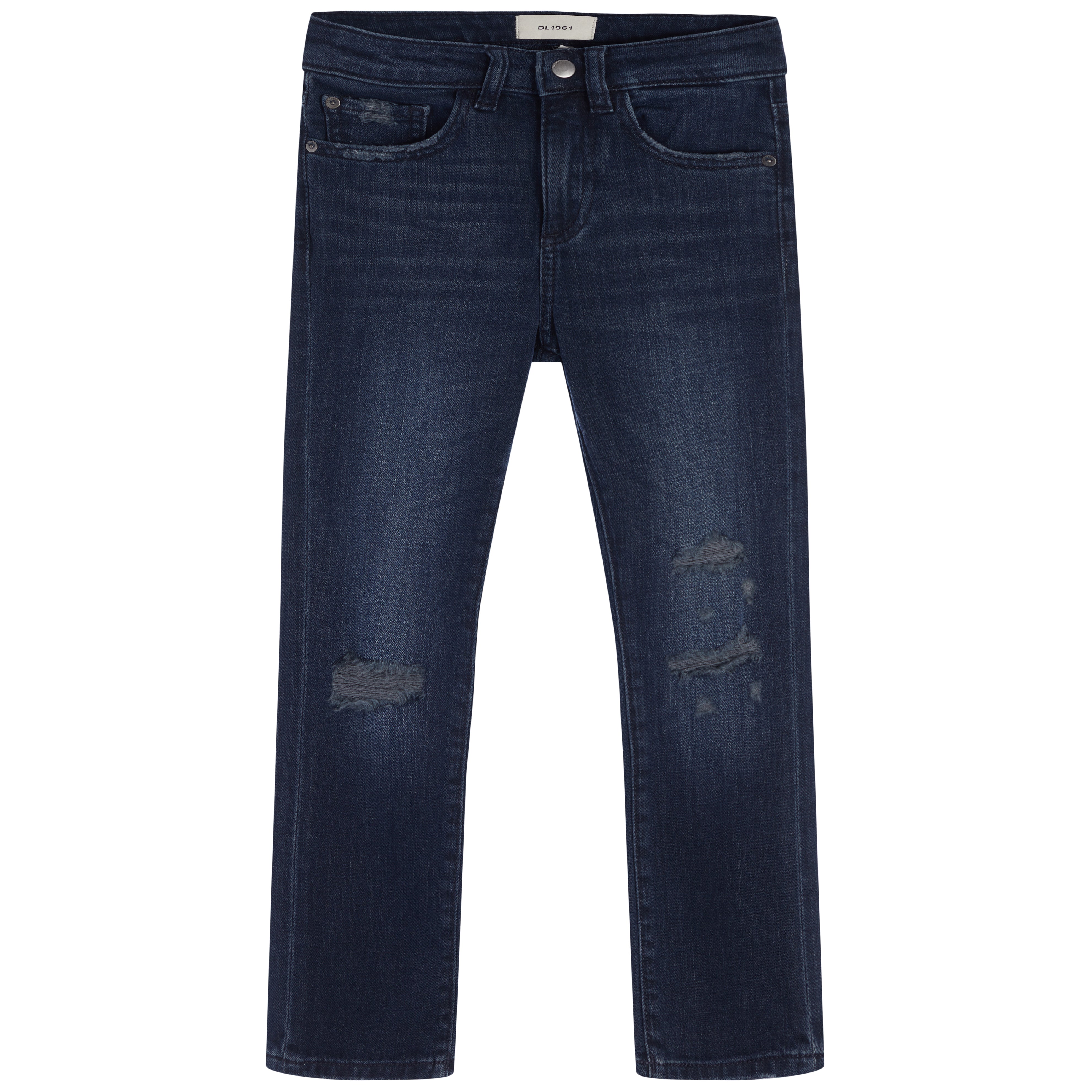 Brady Deep Wave Distressed Jean - Denny's