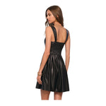 Lilou Vegan Leather Dress - Denny's