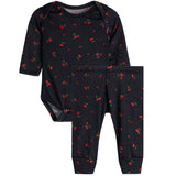 2pc Cherry Onesie Harem Set - Denny's