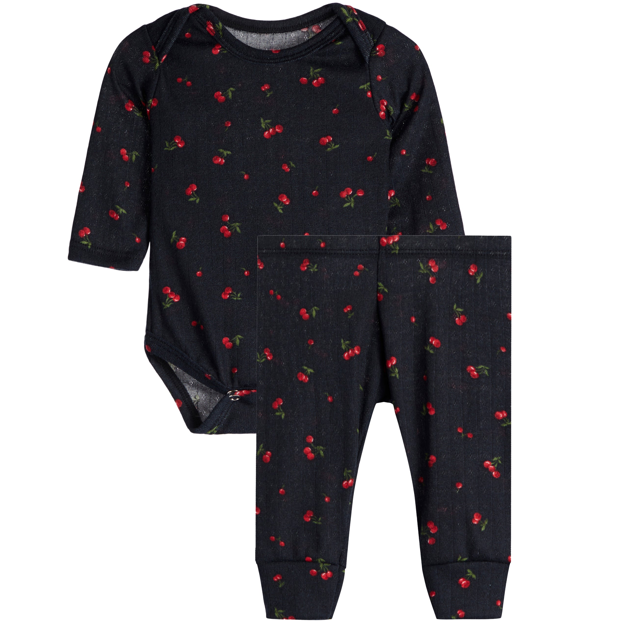 2pc Cherry Onesie Harem Set - Denny's